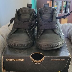Converse Kids Black Sneakers